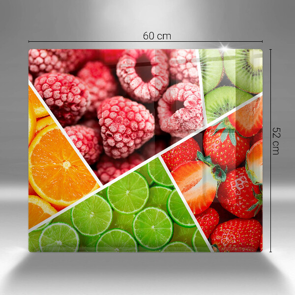 Chopping board Colorful fruit