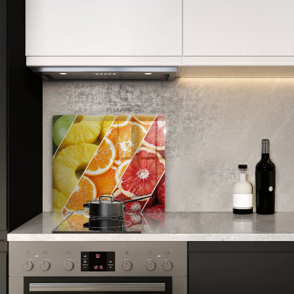 Kitchen worktop protector Colorful fruits