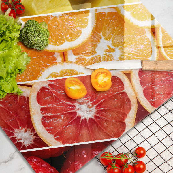 Kitchen worktop protector Colorful fruits