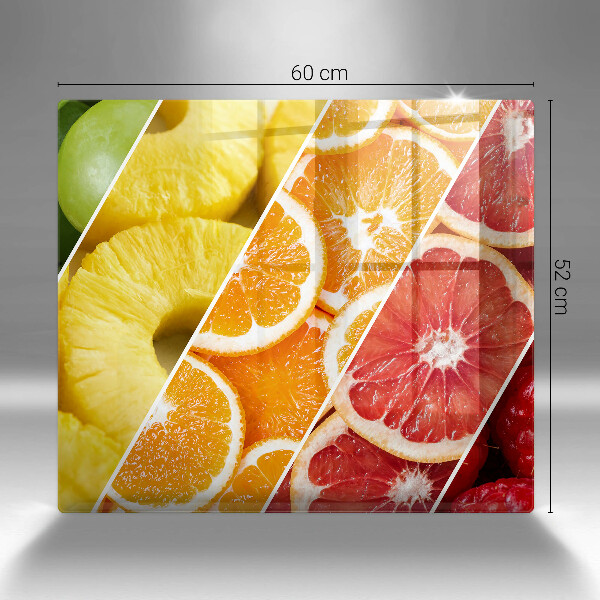 Kitchen worktop protector Colorful fruits