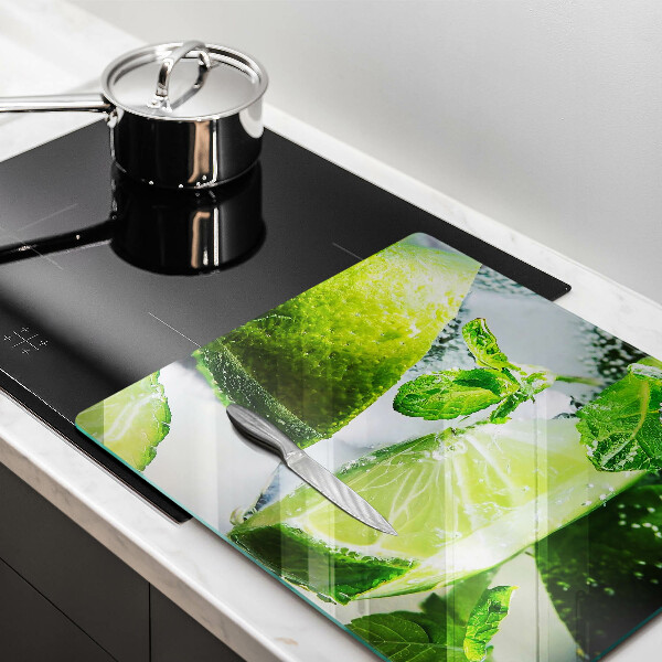 Kitchen worktop protector Water with lime and ice