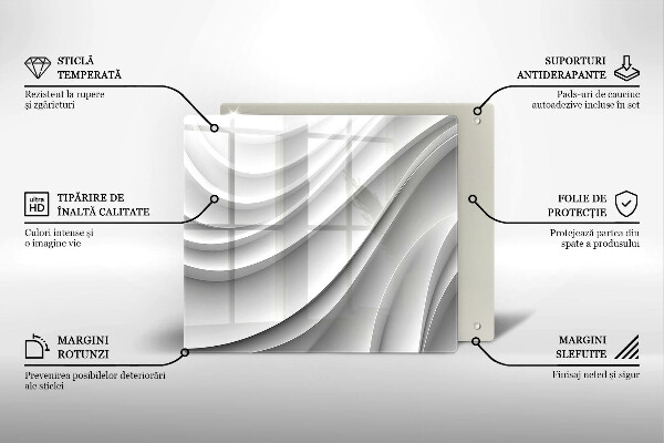 Kitchen worktop protector Geometric lines