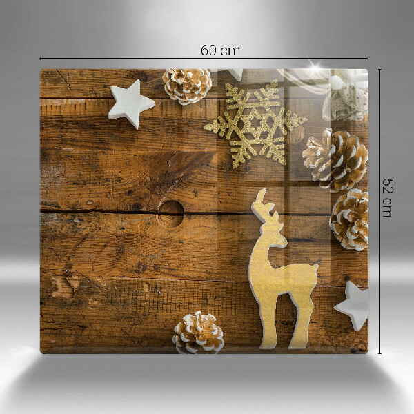 Kitchen worktop protector Christmas decorations