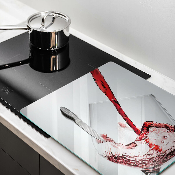 Kitchen worktop protector Red wine