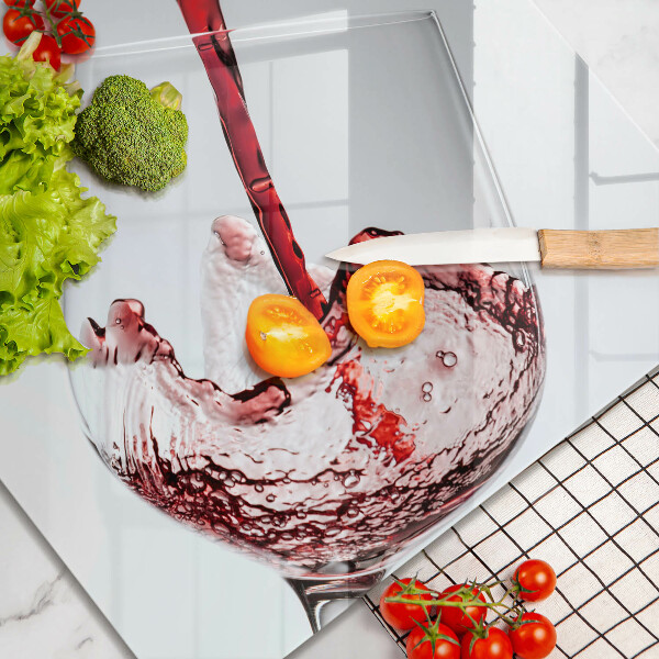 Kitchen worktop protector Red wine