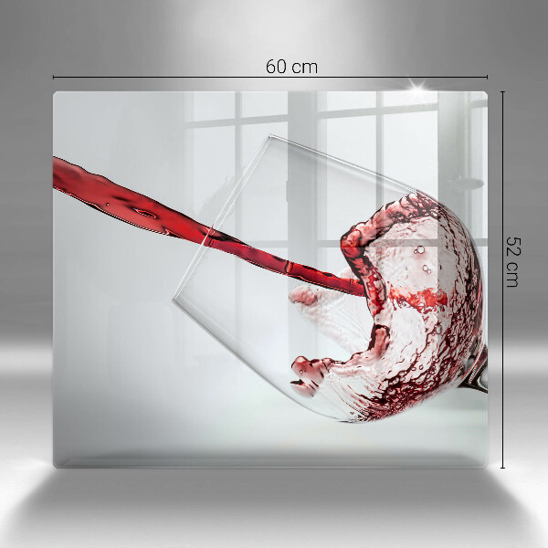 Kitchen worktop protector Red wine