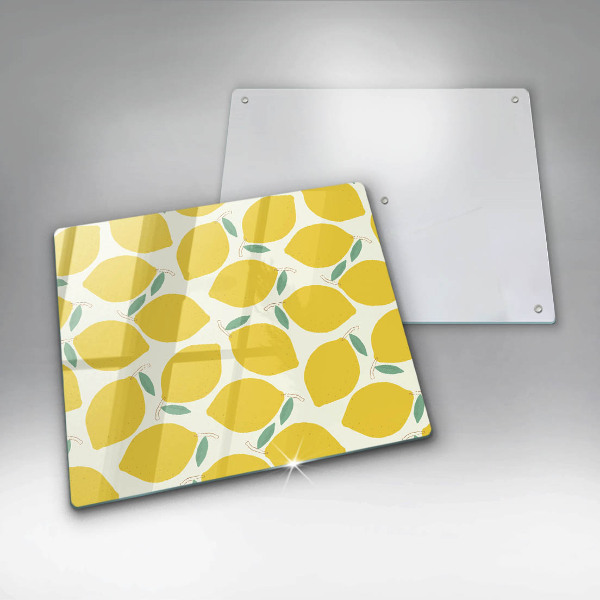Kitchen worktop protector Illustratuion lemons