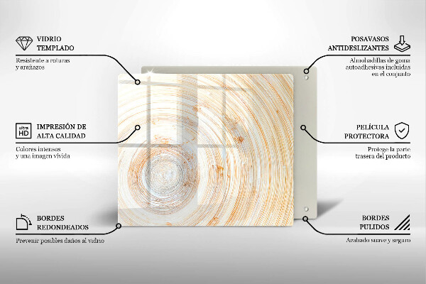 Kitchen worktop protector Wood texture