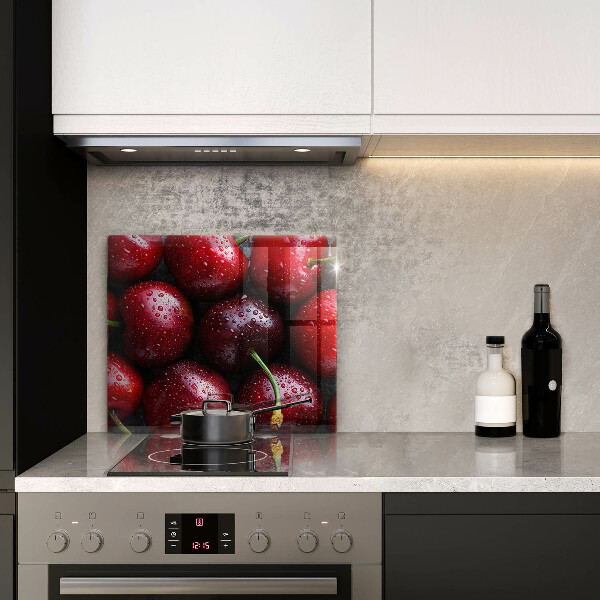 Kitchen worktop protector Cherries close-up