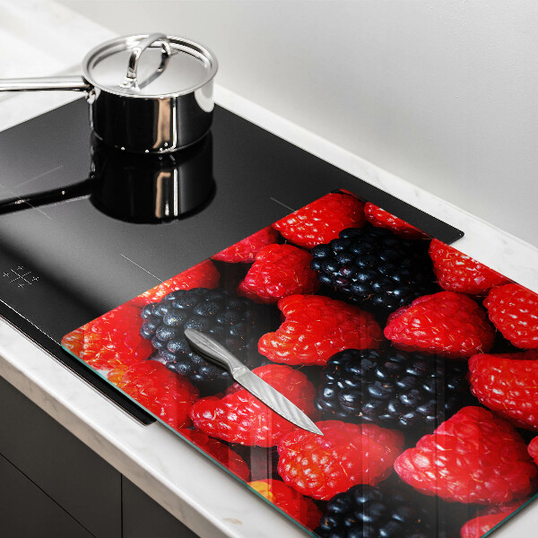 Kitchen worktop protector Raspberries and blackberries