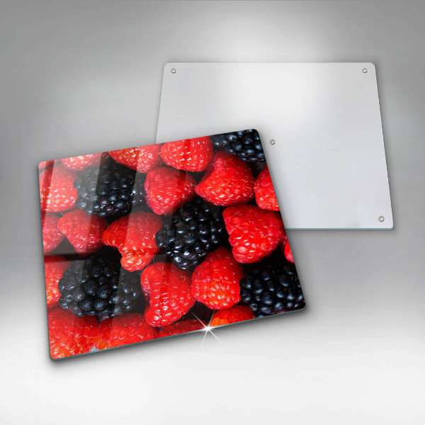 Kitchen worktop protector Raspberries and blackberries
