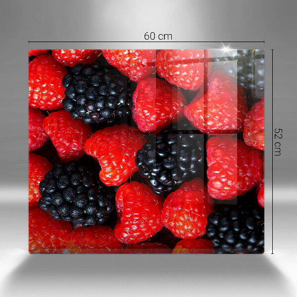 Kitchen worktop protector Raspberries and blackberries