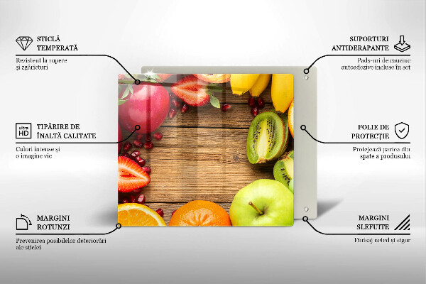 Kitchen worktop protector Fresh fruit