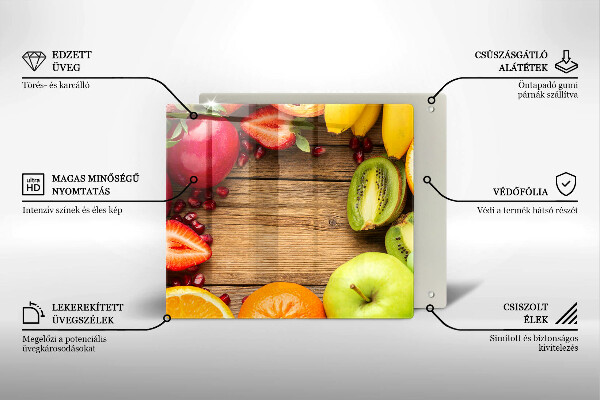 Kitchen worktop protector Fresh fruit