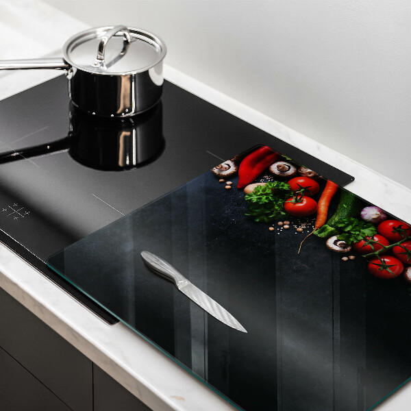 Kitchen worktop protector Colorful vegetables