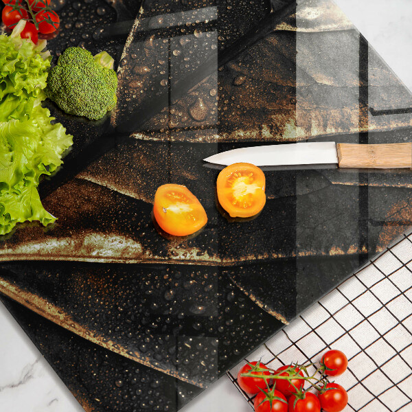 Kitchen worktop protector Golden leaf