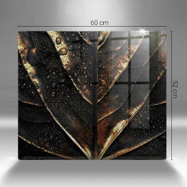 Kitchen worktop protector Golden leaf