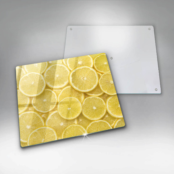 Glass worktop saver Lemon fruit