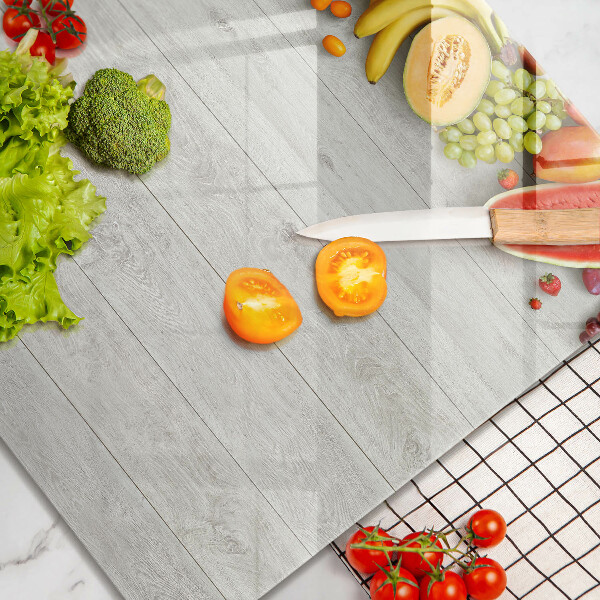 Glass worktop saver Fruit on the boards