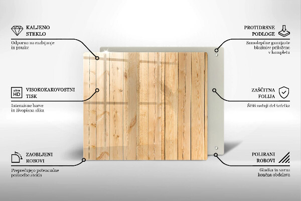 Chopping board Delicate wooden boards