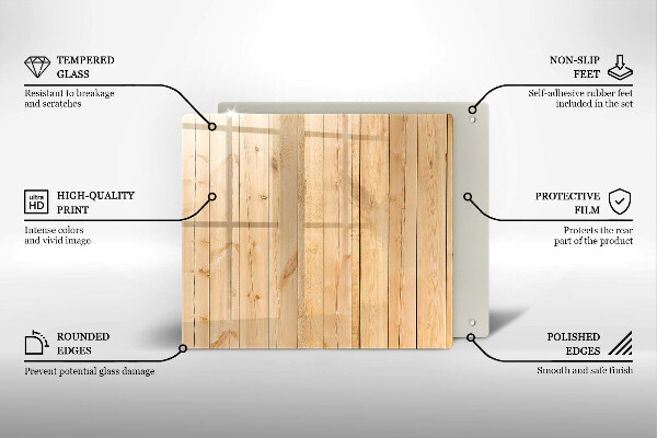 Chopping board Delicate wooden boards