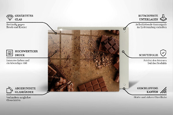 Chopping board Chocolate sweets