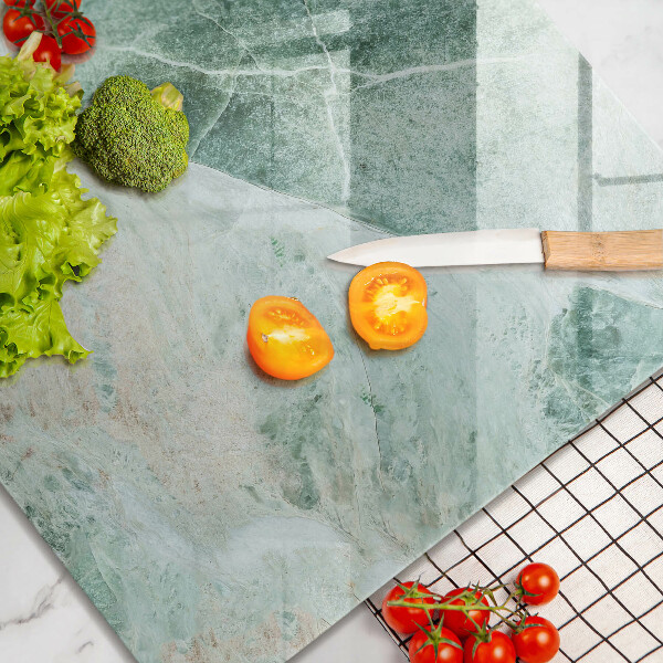 Chopping board glass Stone structure