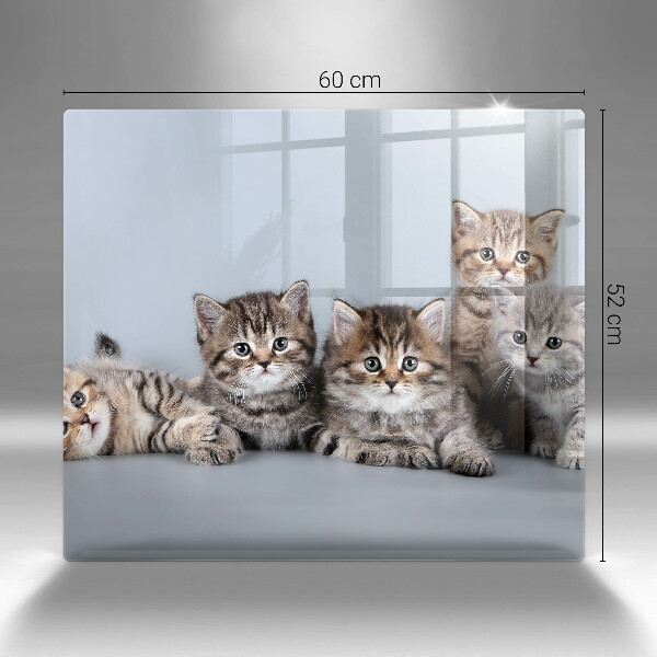 Kitchen worktop protector Sweet small cats