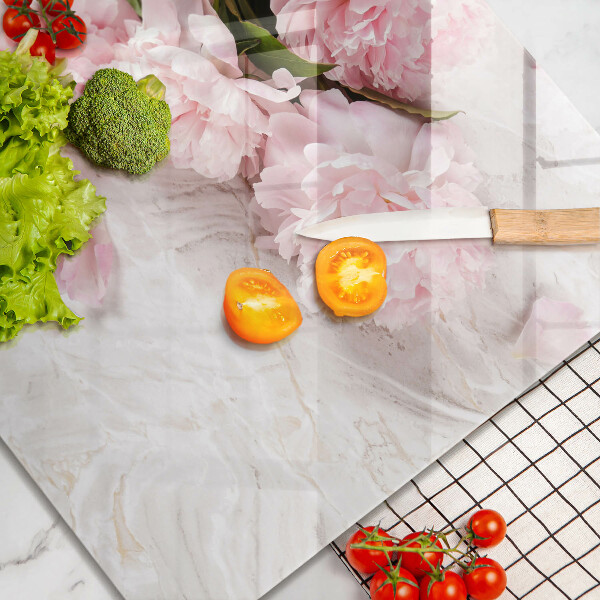 Kitchen worktop protector Delicate roses flowers