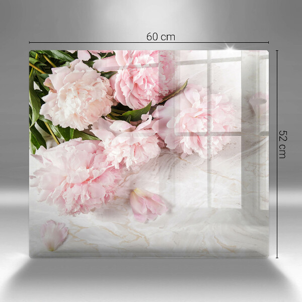 Kitchen worktop protector Delicate roses flowers