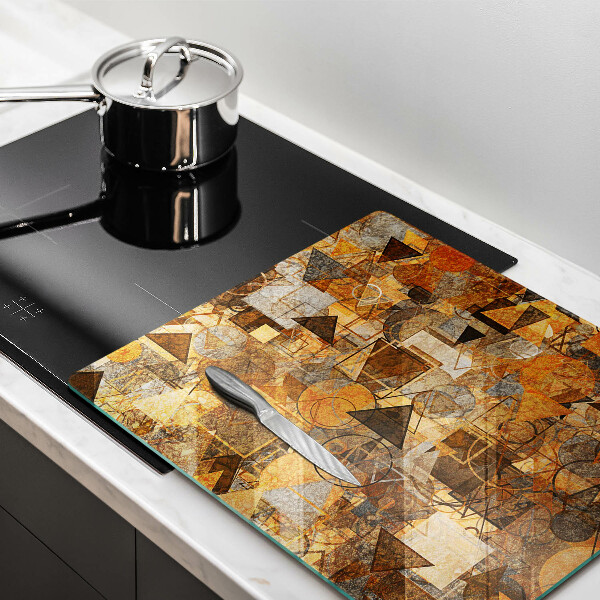 Kitchen worktop protector Geometric figure pattern