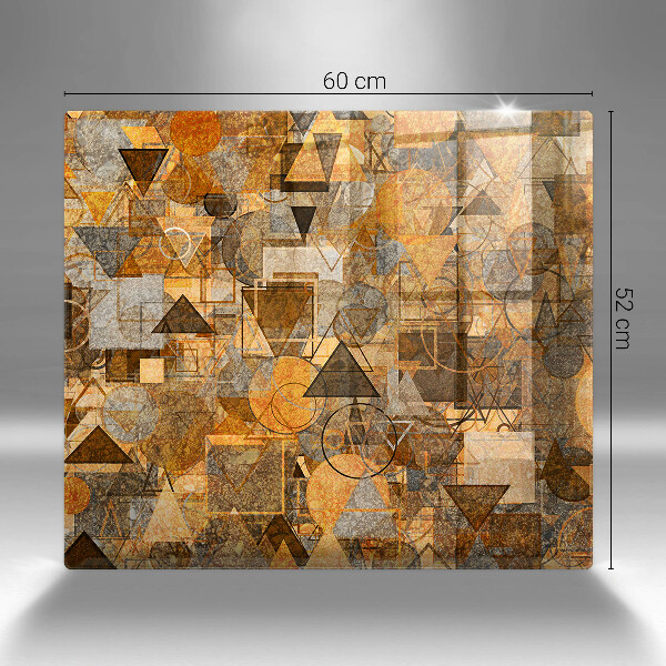 Kitchen worktop protector Geometric figure pattern