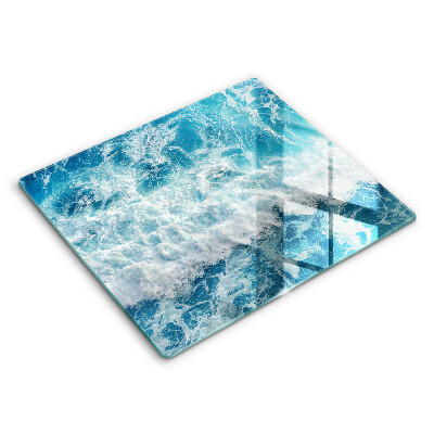 Kitchen worktop protector Water sea waves