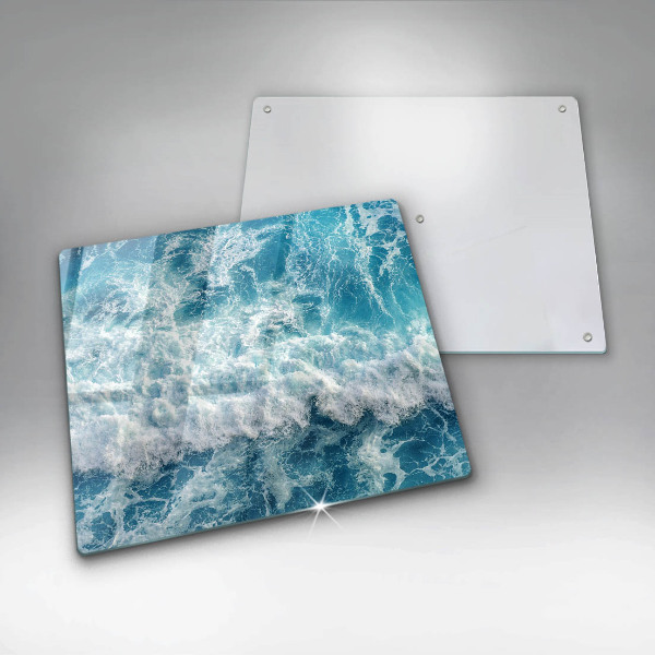 Kitchen worktop protector Water sea waves