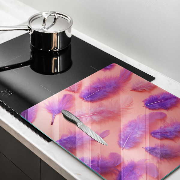 Kitchen worktop protector Fluffy feathers