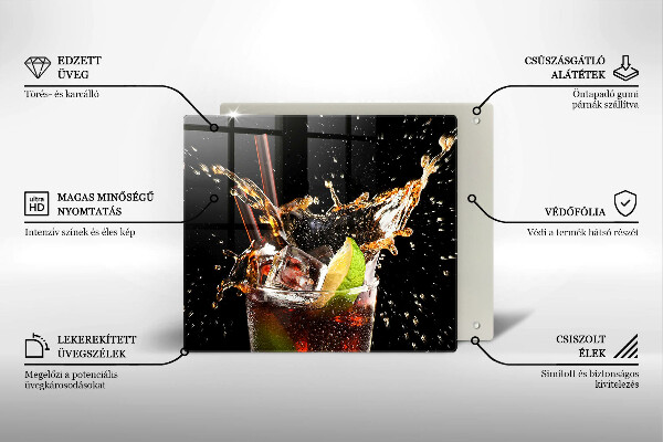Kitchen worktop protector Ice drink