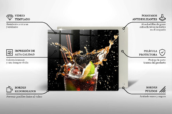Kitchen worktop protector Ice drink