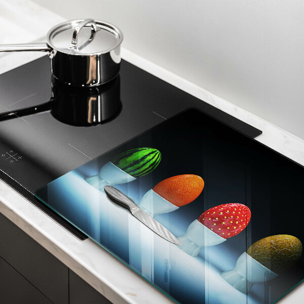 Kitchen worktop protector Abstraction egg fruits