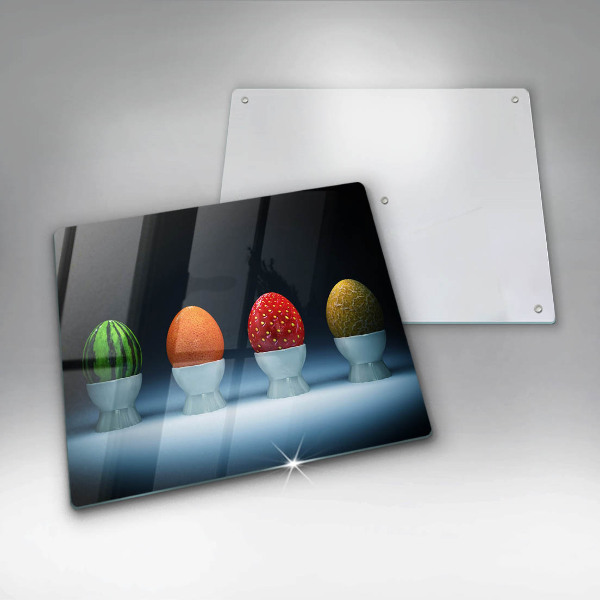 Kitchen worktop protector Abstraction egg fruits