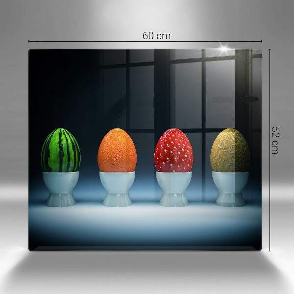 Kitchen worktop protector Abstraction egg fruits