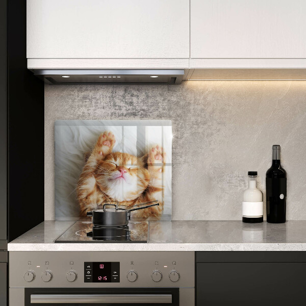 Kitchen worktop protector Little sweet kitty