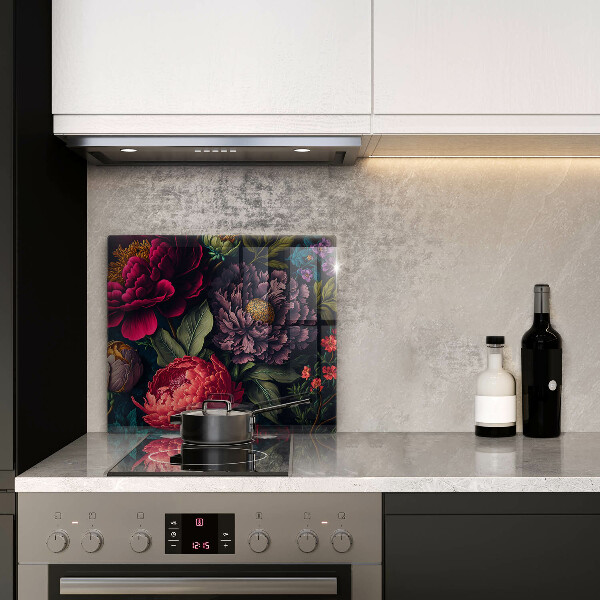 Kitchen worktop protector Beautiful flowers