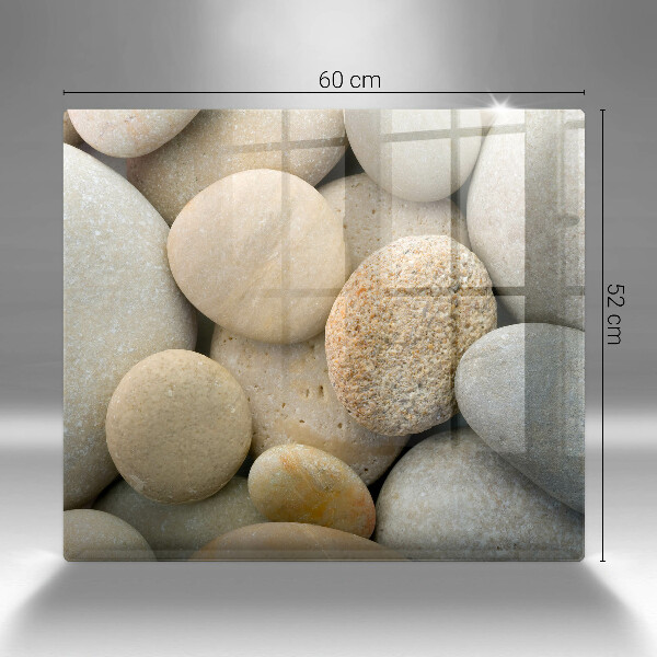 Kitchen worktop protector Oval stone pattern