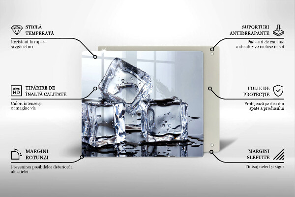 Kitchen worktop protector Ice cubes