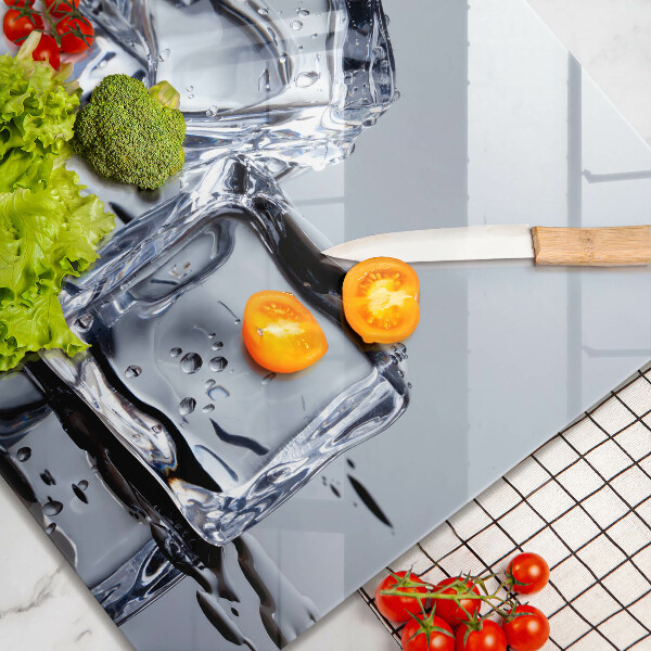 Kitchen worktop protector Ice cubes