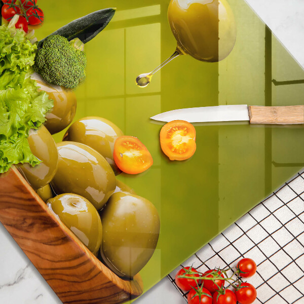 Kitchen worktop protector Tasty olives