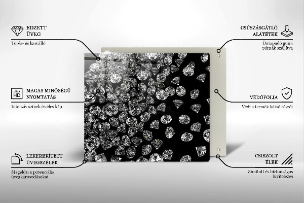 Kitchen worktop protector Diamonds