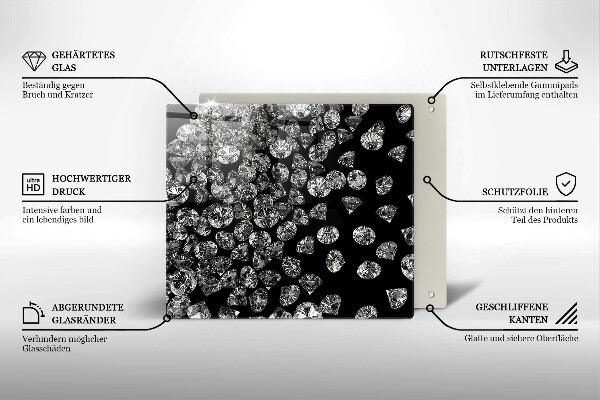 Kitchen worktop protector Diamonds