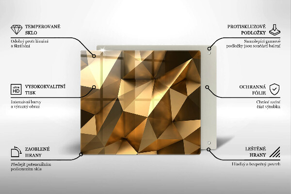 Chopping board glass Background abstraction structure