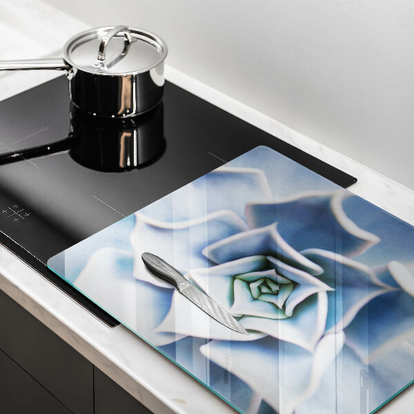 Chopping board glass Flower plant